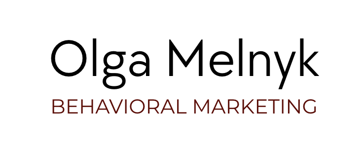 Olga Melnyk — Behavioral Marketing